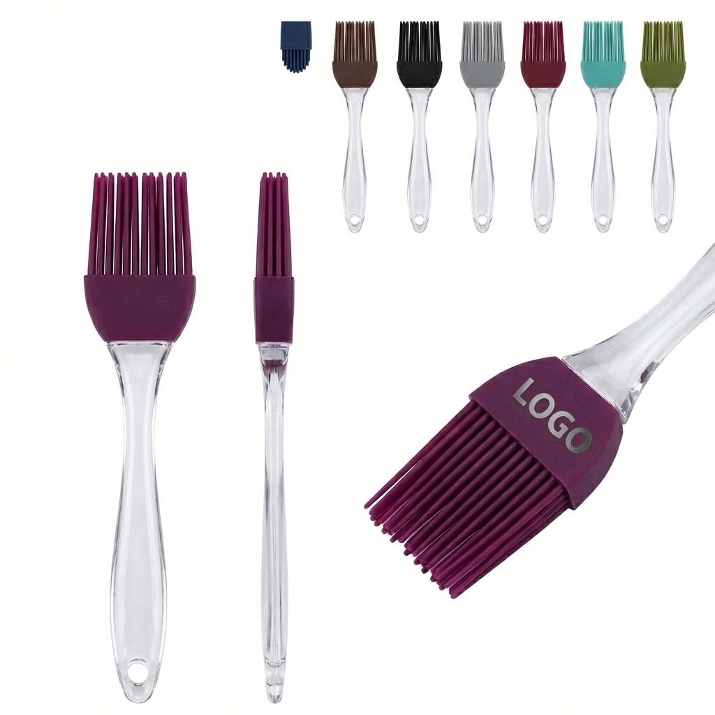 Multi-Purpose Silicone Pastry Brush with Customizable Logo