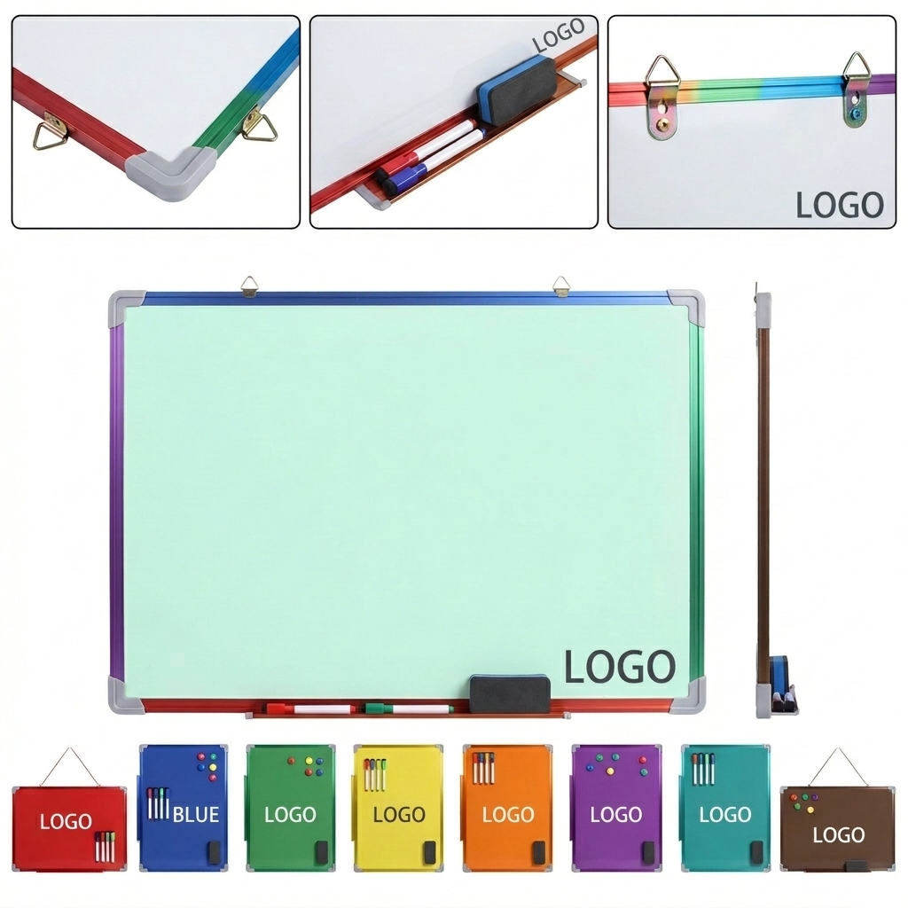 Wall-Mounted Magnetic Multi-Color Idea Board Set